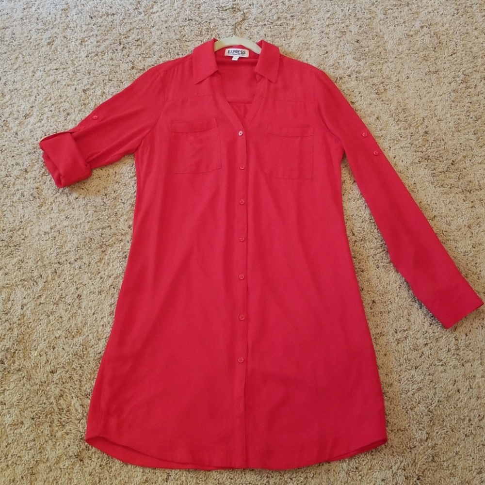 Express shirt dress